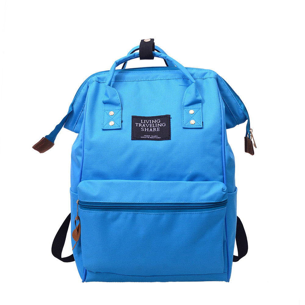 Solid Backpack School